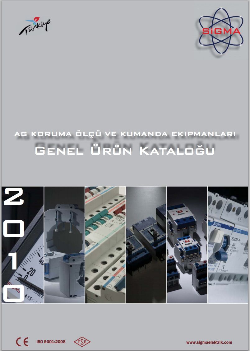 Sigma Elektrik Genel ürün Kataloğu | Kontrol Kalemi Forumları