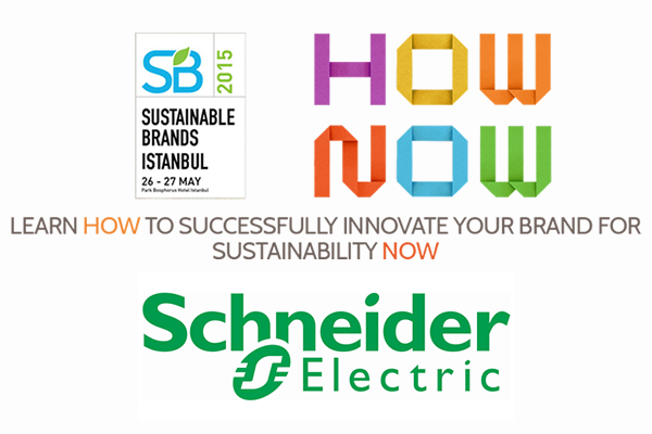 Schneider Electric, 2015 Sürdürülebilir Markalar Konferansı’na katılıyor