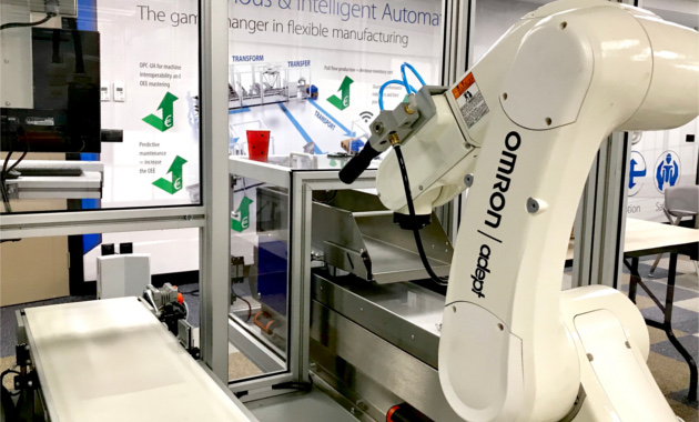OMRON’un yeni İnovasyon Laboratuvarı robotik üretim konseptleri sunuyor
