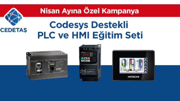 Codesys Destekli PLC ve HMI Eğitim Seti